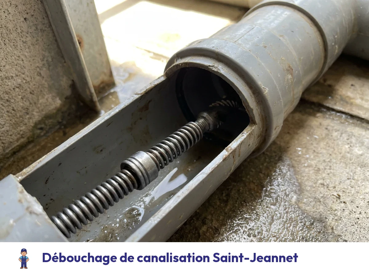 Débouchage de canalisation à Saint-Jeannet