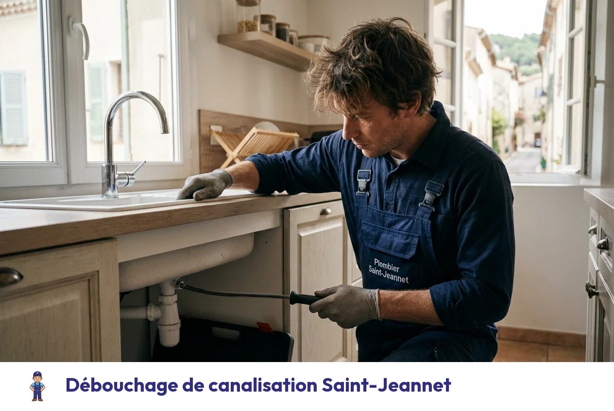 Débouchage de canalisation à Saint-Jeannet