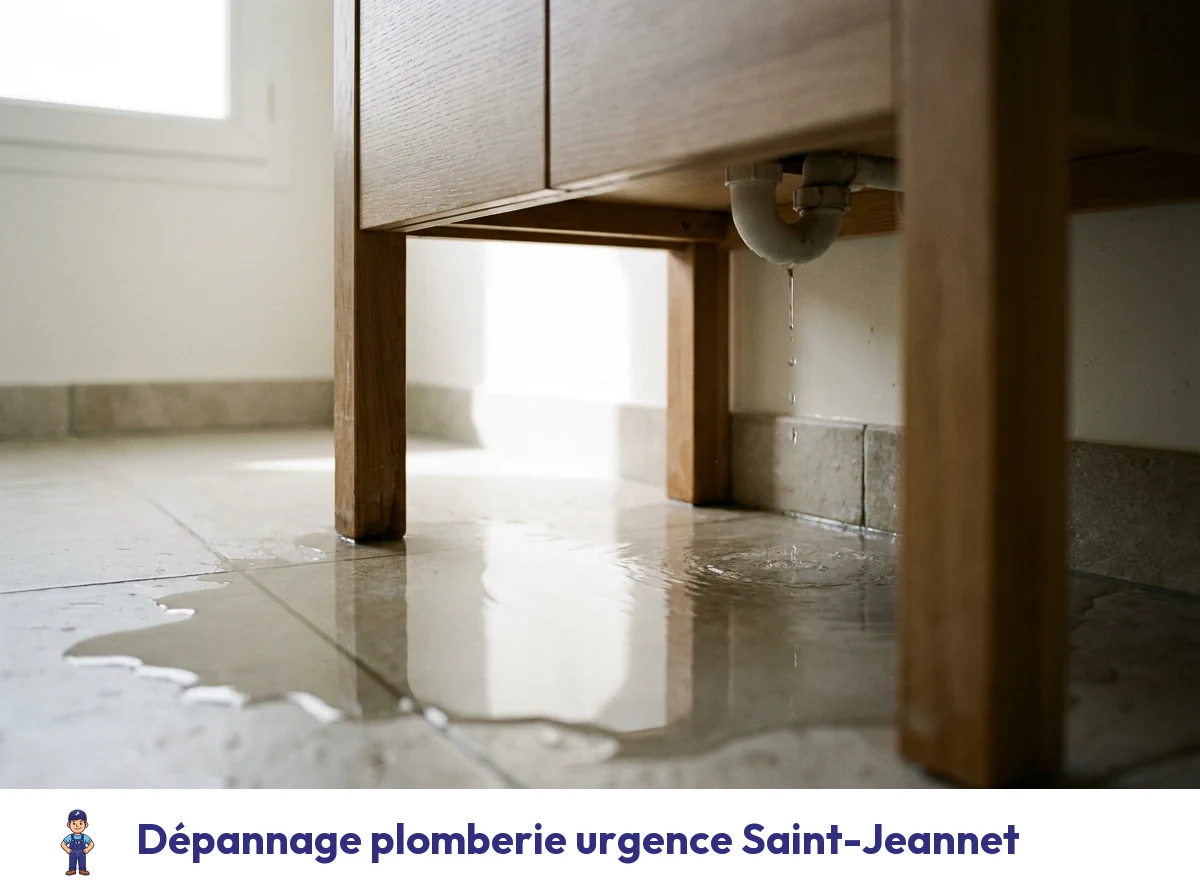 Dépannage plomberie urgence à Saint-Jeannet