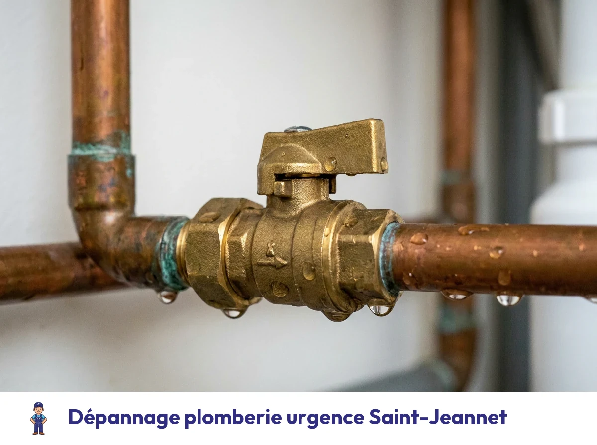 Dépannage plomberie urgence à Saint-Jeannet
