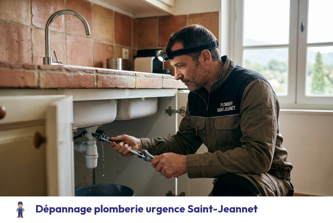 Dépannage plomberie urgence à Saint-Jeannet