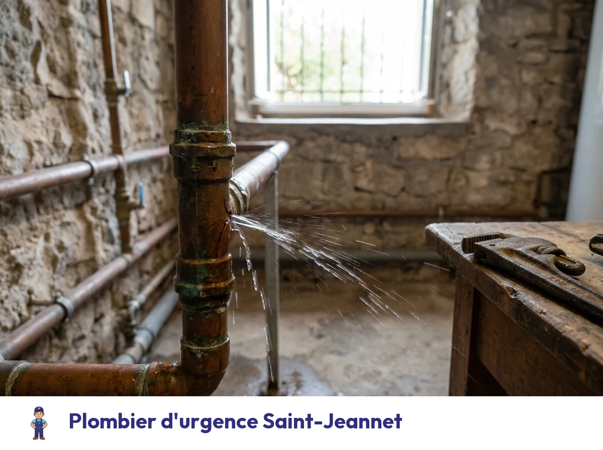 Plombier d'urgence à Saint-Jeannet