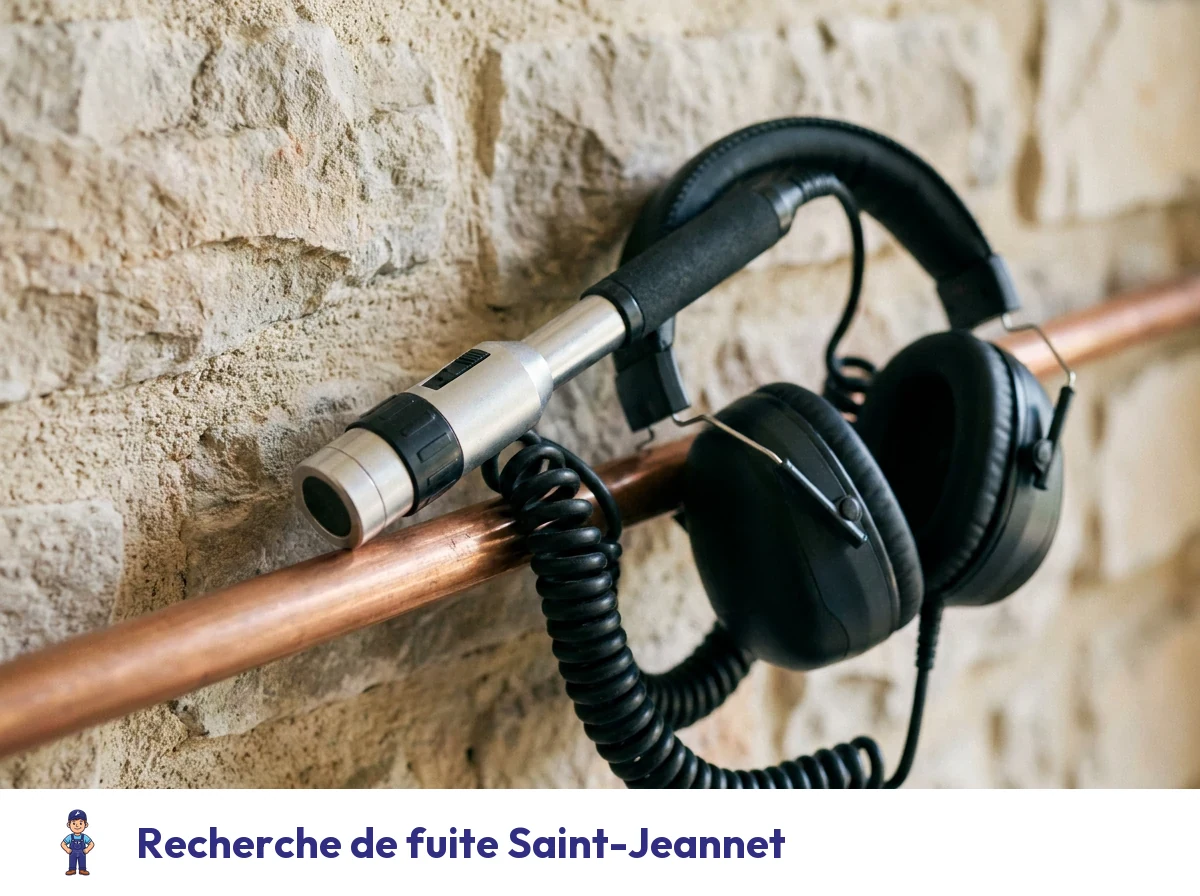 Recherche de fuite à Saint-Jeannet