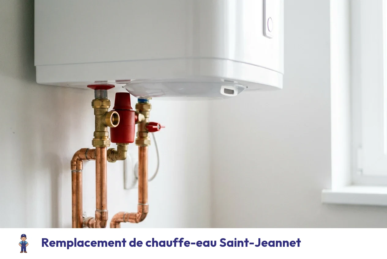 Remplacement de chauffe-eau à Saint-Jeannet